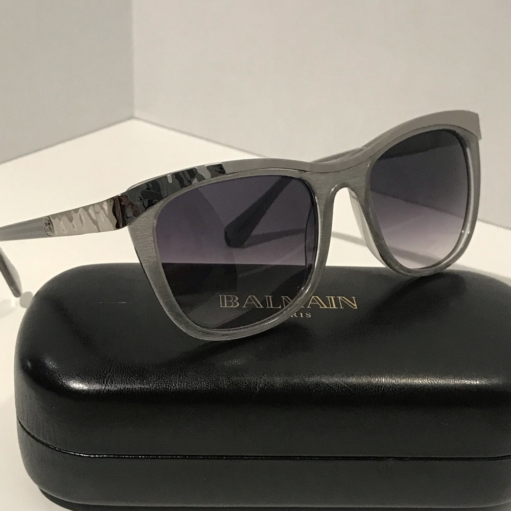 Balmain gray sunglasses. New, never worn.